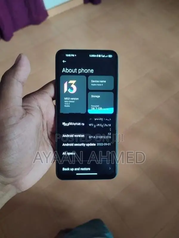 Xiaomi Redmi Note 9 (Used)