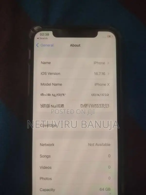 Apple iPhone X (Used)