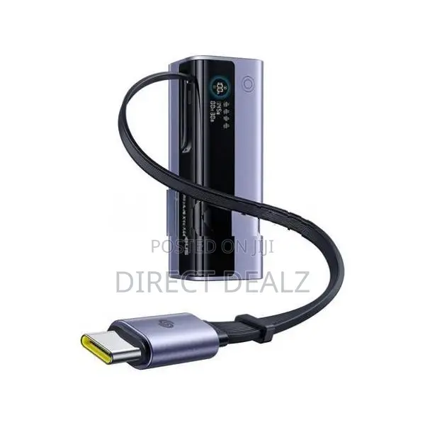 Baseus EnerGeek GR11 145W 20000mAh Power Bank with Retractable Cable