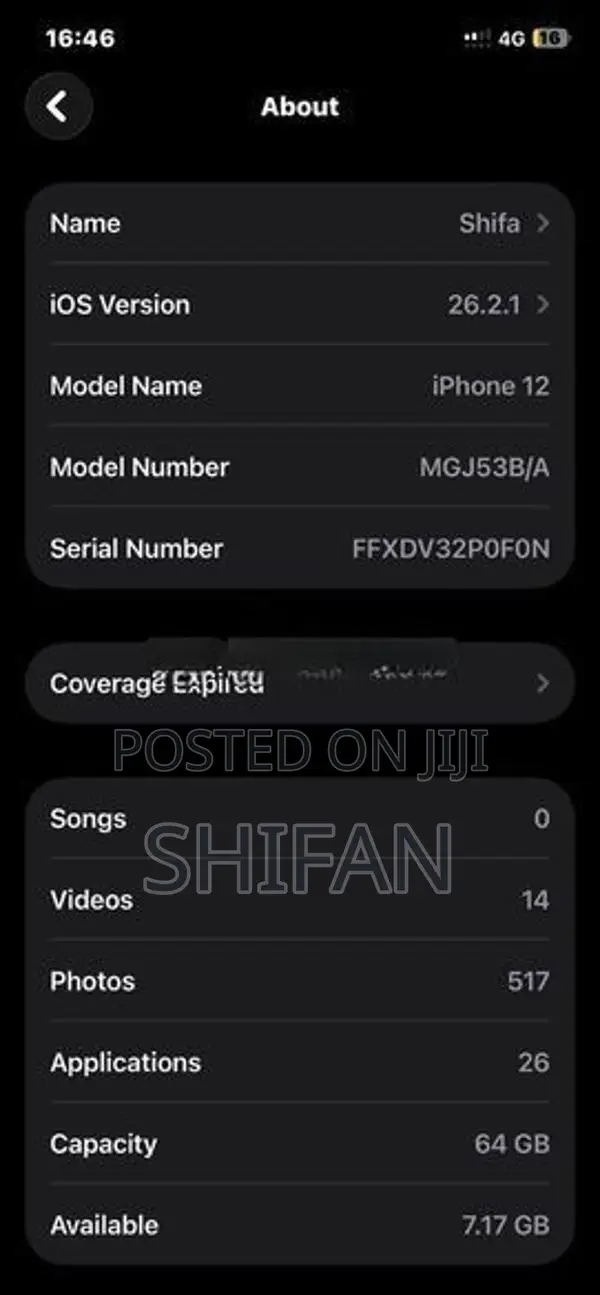 Apple iPhone 12 (Used)