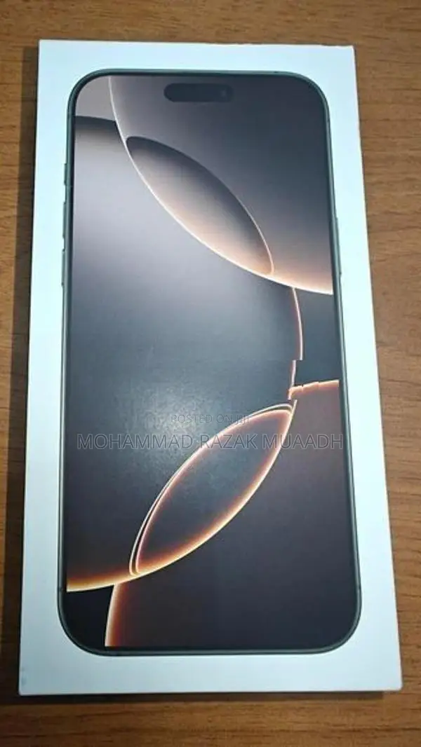 Apple iPhone 16 Pro Max Box