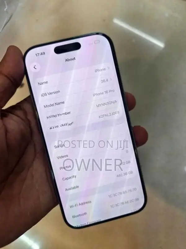 Apple iPhone 16 Pro 512GB (Used)