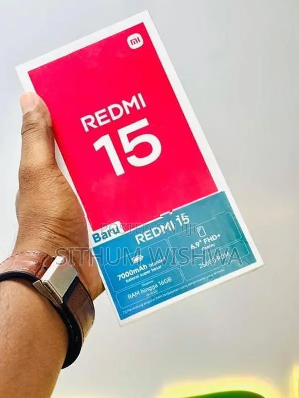 Xiaomi Redmi 15 16GB/256GB (Brand New)
