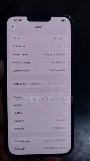 Apple iPhone 13 Pro Max (Used)
