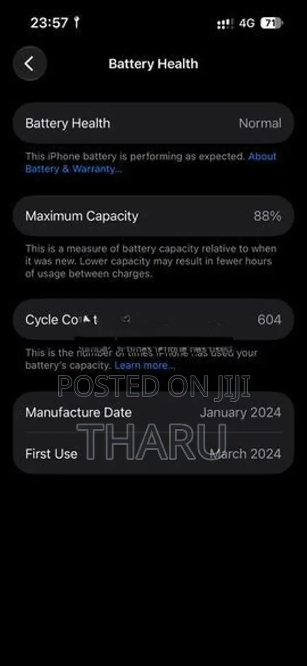 Apple iPhone 15 (Used)