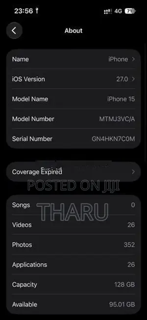 Apple iPhone 15 (Used)