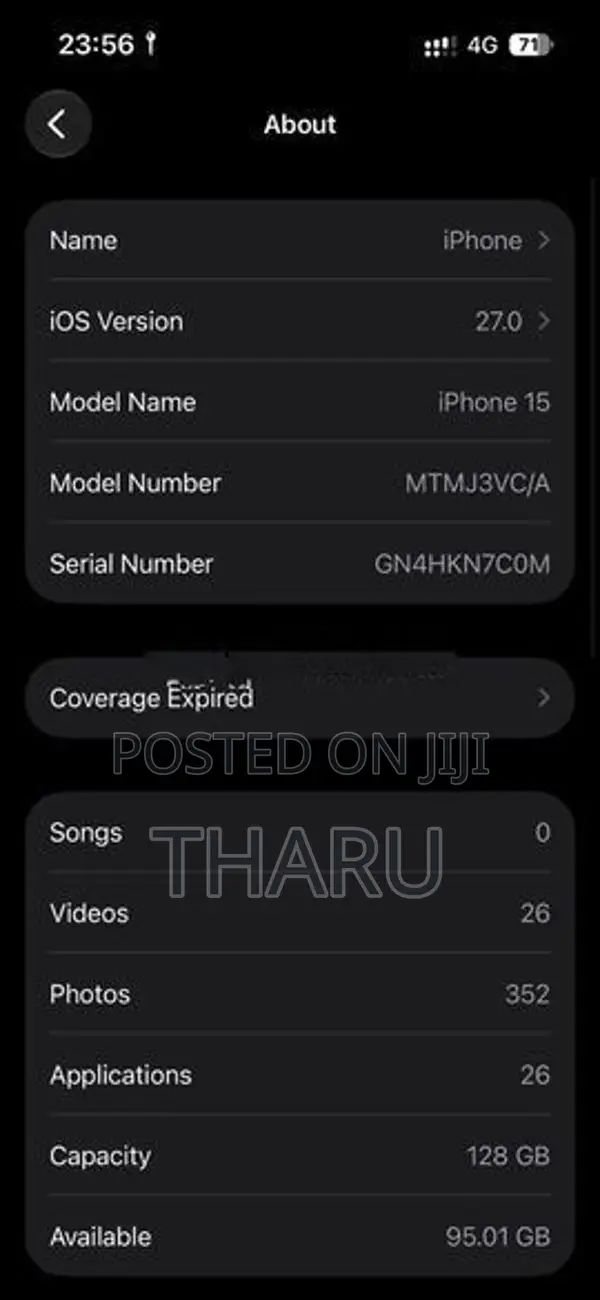 Apple iPhone 15 (Used)