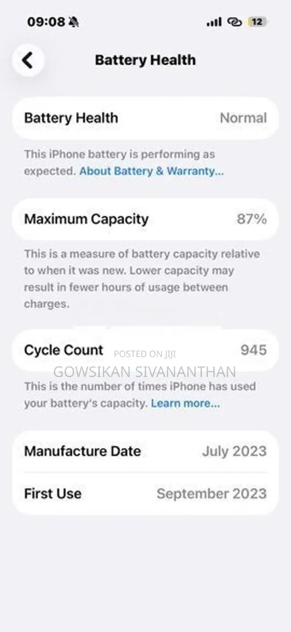 Apple iPhone 15 Pro (Used)