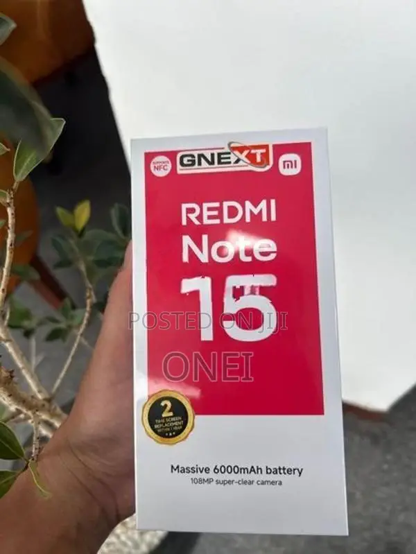 Xiaomi Redmi Note 15 8GB 256GB (Brand New)