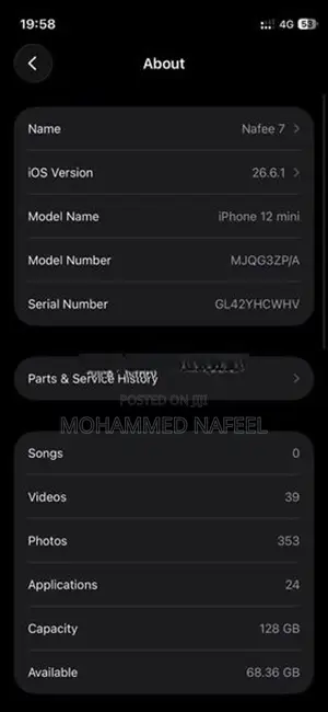Apple iPhone 12 mini (Used)