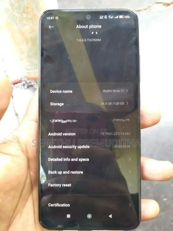 Xiaomi Redmi Note 11 (Used)