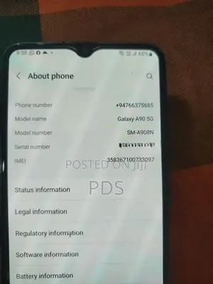 Samsung Galaxy A90 5G (Used)