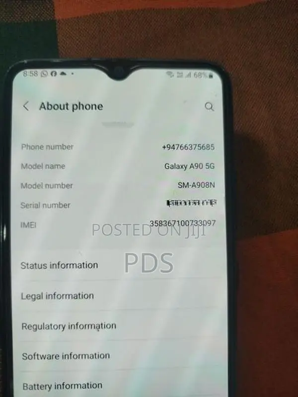 Samsung Galaxy A90 5G (Used)