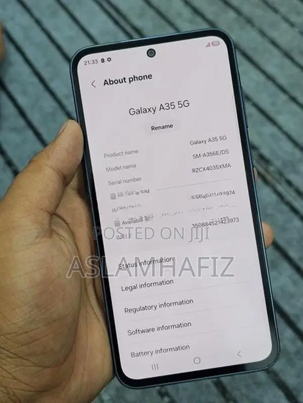 Samsung Galaxy A35 256GB (Used)