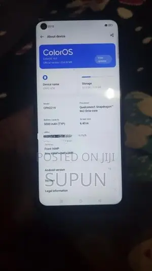Oppo A74 128GB (Used)