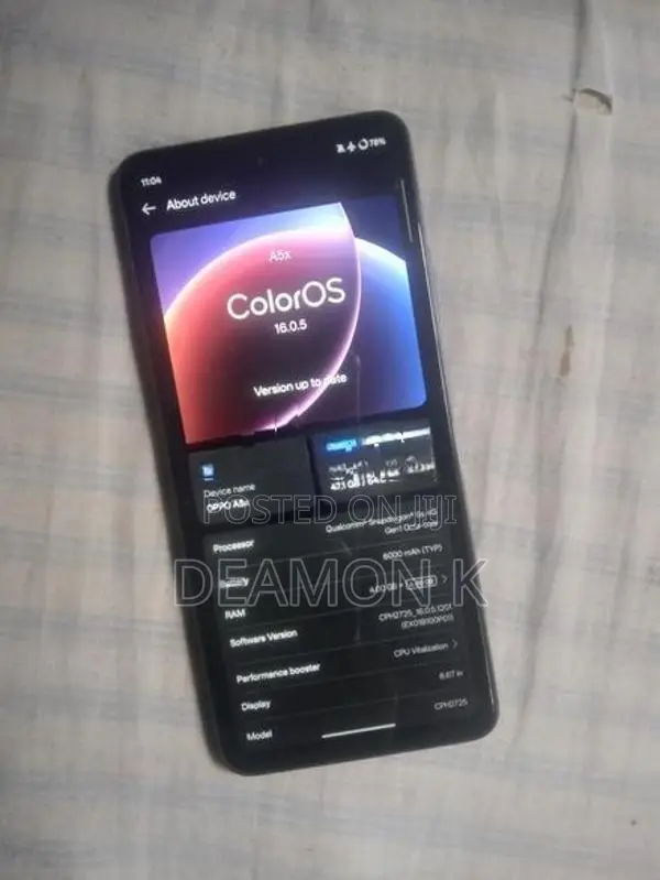 Oppo A5x (Used)