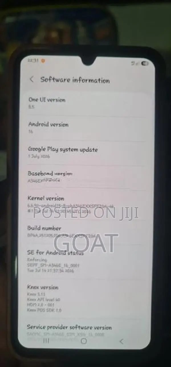 Samsung Galaxy A34 (Used)
