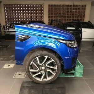 Genuine Range Rover Sport 2019 Facecut - Blue Bumper Headlights L494