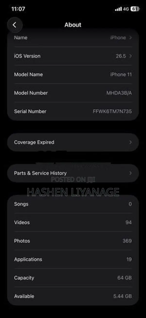 Apple iPhone 11 (Used)