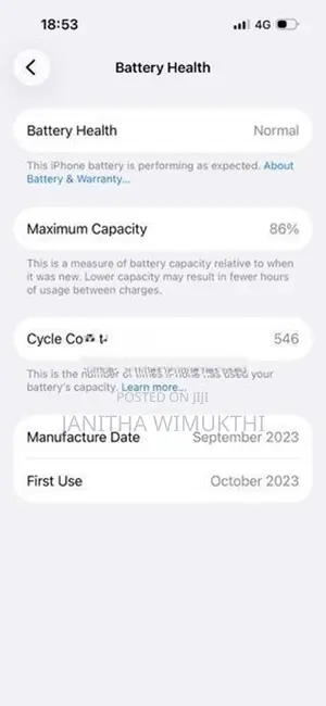 Apple iPhone 15 (Used)
