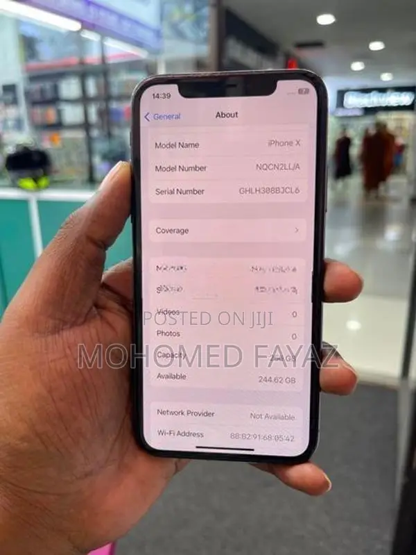 Apple iPhone X 256GB (Used)