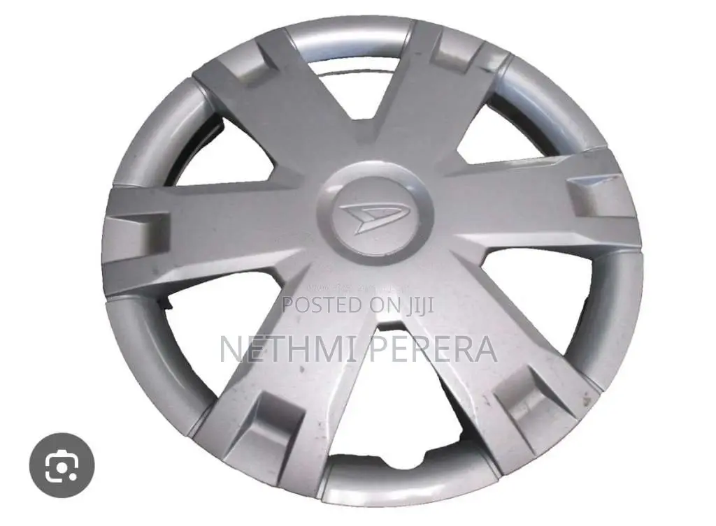 Daihatsu iron wheels and rim cups 14 for Car