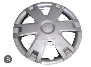 Daihatsu iron wheels and rim cups 14 for Car
