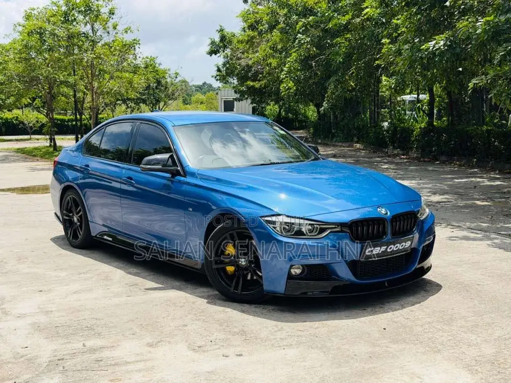 BMW 318i M Sport Estoril Blue 2018 Car (Used)