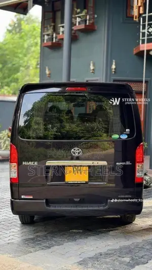 Toyota KDH 201 SGL DARK PRIME 2016 Van (Used)