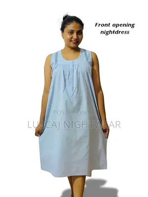 NEW Front-Open Night Dress
