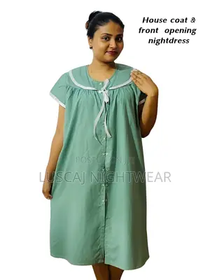 NEW Front-Open Night Dress