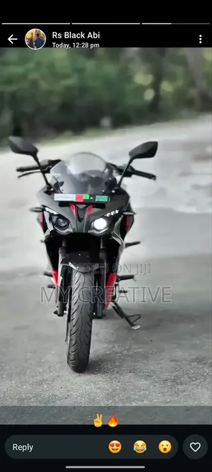 New Bajaj Pulsar RS200 2026 Black