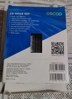 OSCOO 256GB 2.5" SATA III Internal Solid State Drive (SSD)