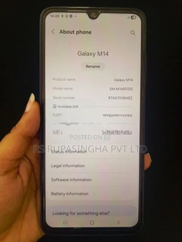 Samsung M14 4GB/64GB (Used)