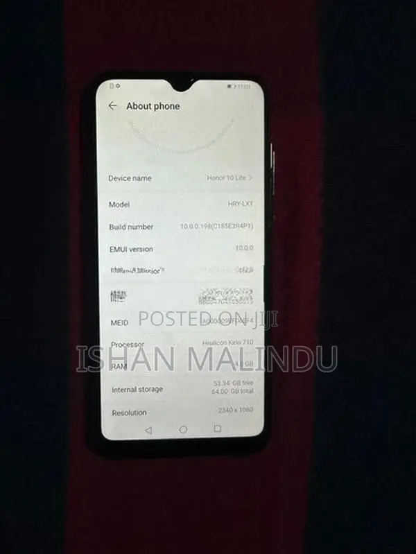 Huawei P10 Lite 4GB 64GB (Used)