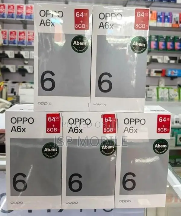 Oppo A6x 4GB 64GB (Brand New)