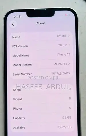 Apple iPhone 13 (Used)