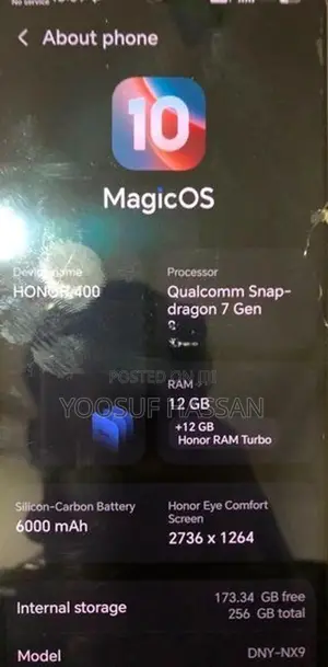 Honor 400 (Used)