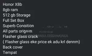 Honor X8B 512GB (Used)