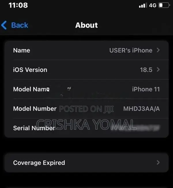 Apple iPhone 11 (Used)