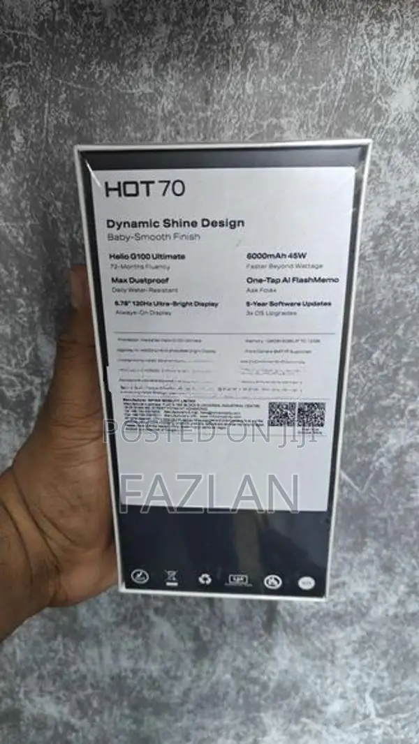 Infinix Hot 70 (Brand New)