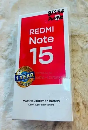 Xiaomi Redmi Note 15 8GB 256GB (Brand New)