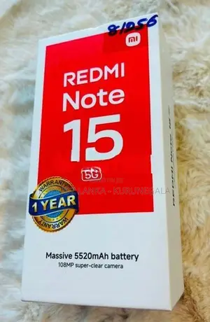 Xiaomi Redmi Note 15 8GB RAM 256GB (Brand New)