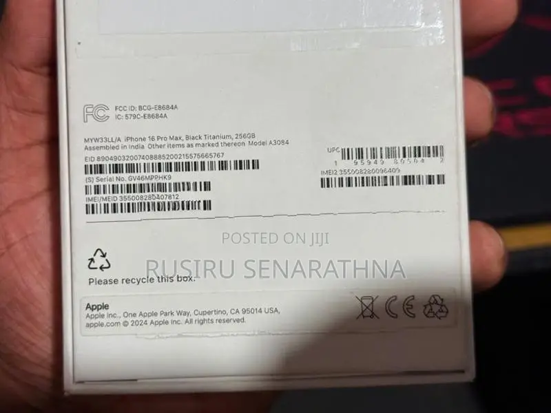 Apple iPhone 16 Pro Max (Used)