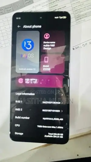 ZTE Nubia V60 (Used)