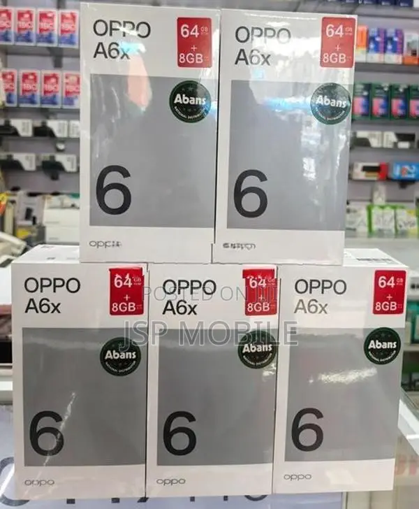Oppo A6 X 4GB 128GB (Brand New)