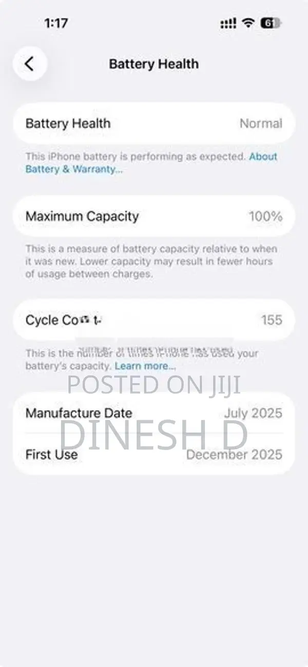 Apple iPhone 16 (Used)