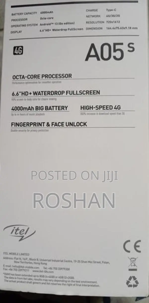 itel A05S (Used)