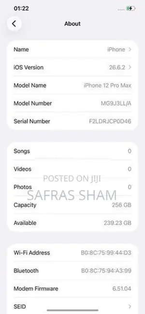Apple iPhone 12 Pro Max (Used)