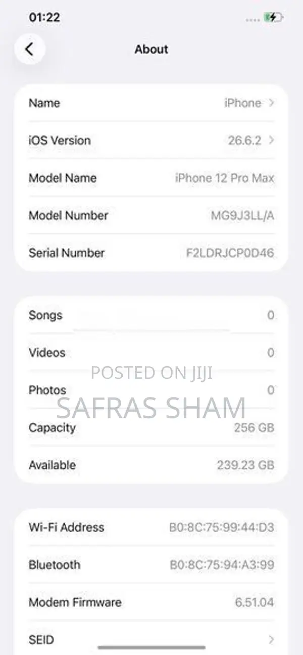 Apple iPhone 12 Pro Max (Used)